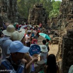 05/04/2013 - Angkor Thom (Cambodia). Around 1.12 million  tourists visited the temples of Ankgor in the first half of this year and orphanage visits have seemingly become part of the Cambodian travel experience, expecially for organized tours.© Thomas Cristofoletti 2013