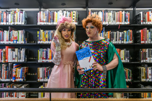 2018-New York-Drag Queen Story Hour-Witti Repartee and Lola Lemon at Park Slope Public Library