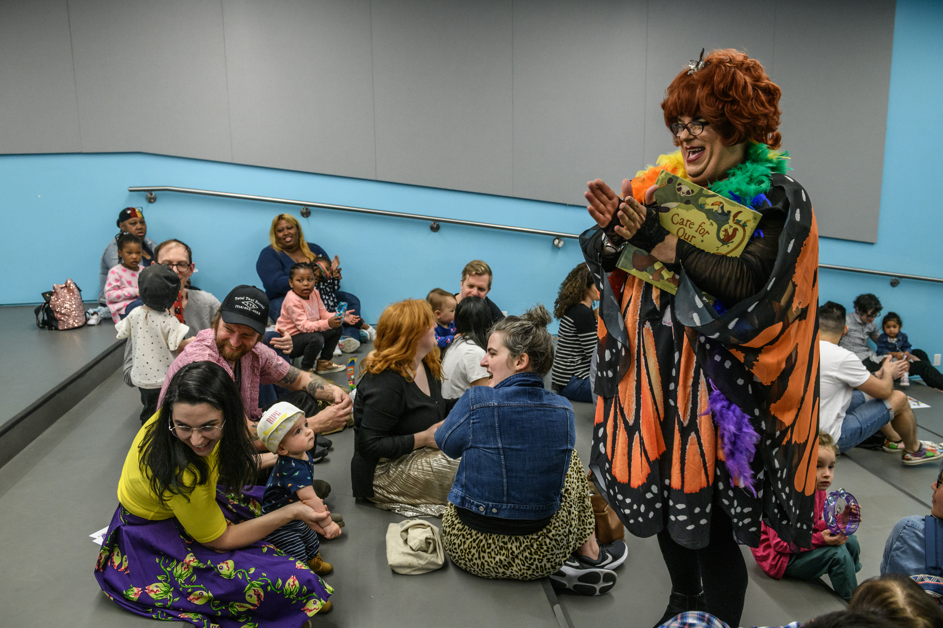 2018-New York- Earth Day Drag Queen Story Hour with Rev. Yolanda at Brooklyn Children’s Museum